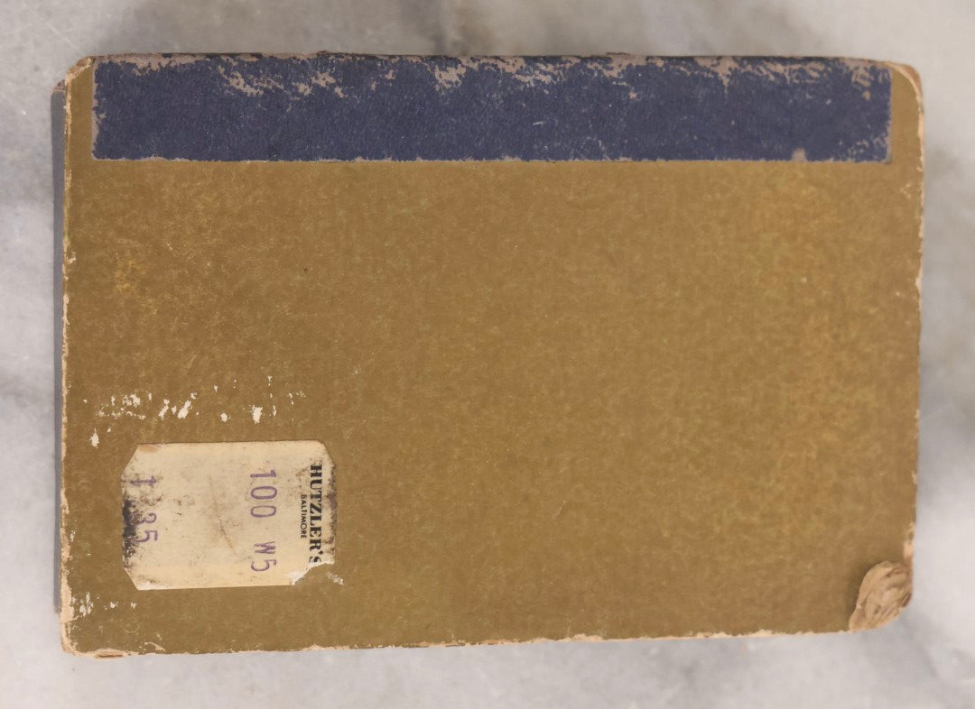 Lot 210 - Antique “The Patrician” Dressmakers Pins Box With Contents, Brass Rustproof Needle Points No. 16, Early 20th Century Sewing Notions Packaging, Original Cardboard Box With Wear