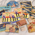 Lot 212 - Vintage Grouping Of 20+ Sewing Needle & Notions Card Lot Including Space Ship & Rocket Brand Needle Folders, Bobbie Smith Bobbie Pins, And Other Vintage Sewing Cards