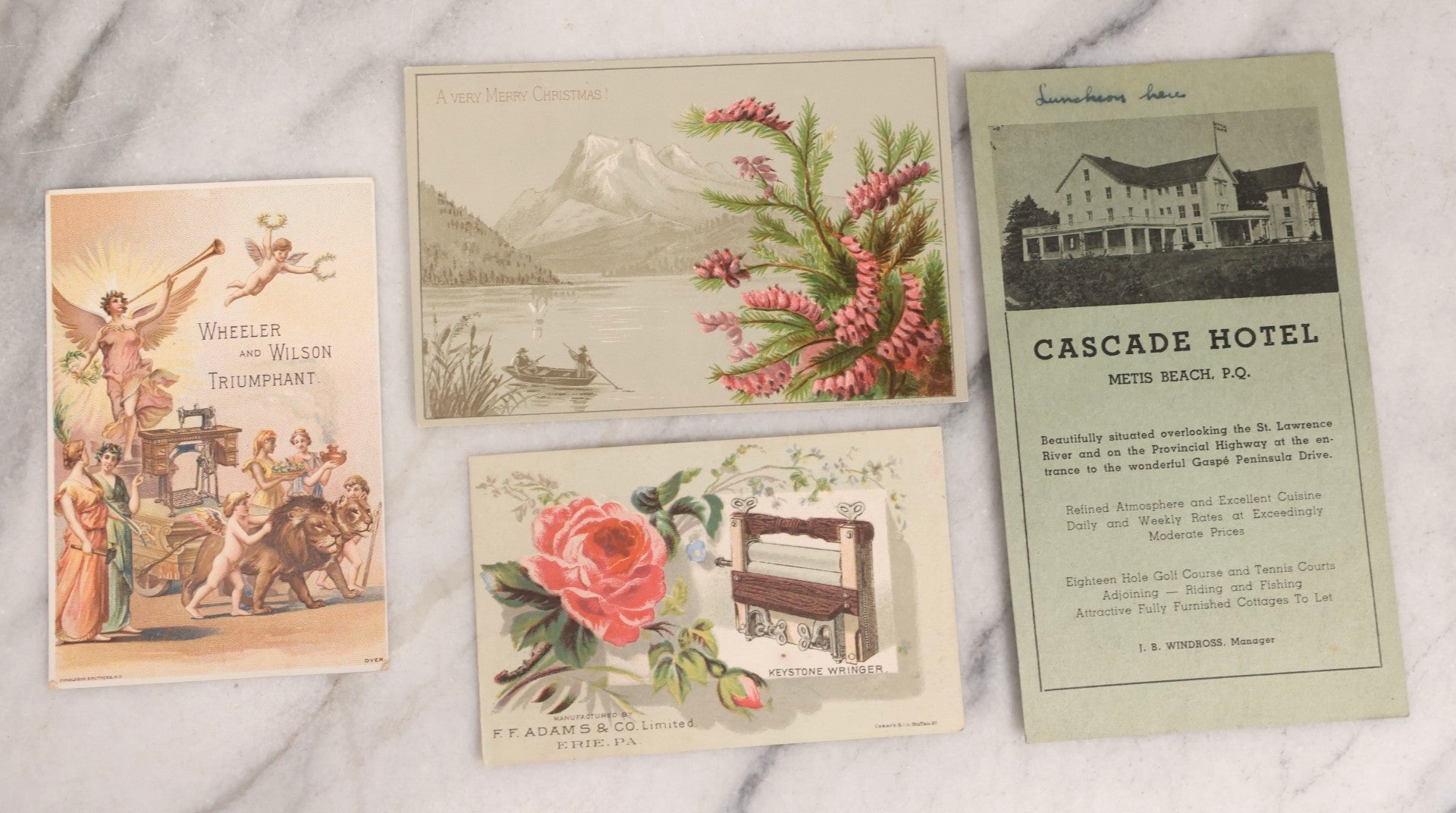 Lot 216 - Grouping Of 50+ Antique Lithographed Trade Cards, Die Cuts, And Advertising Ephemera Scraps, Late 19th To Early 20th Century
