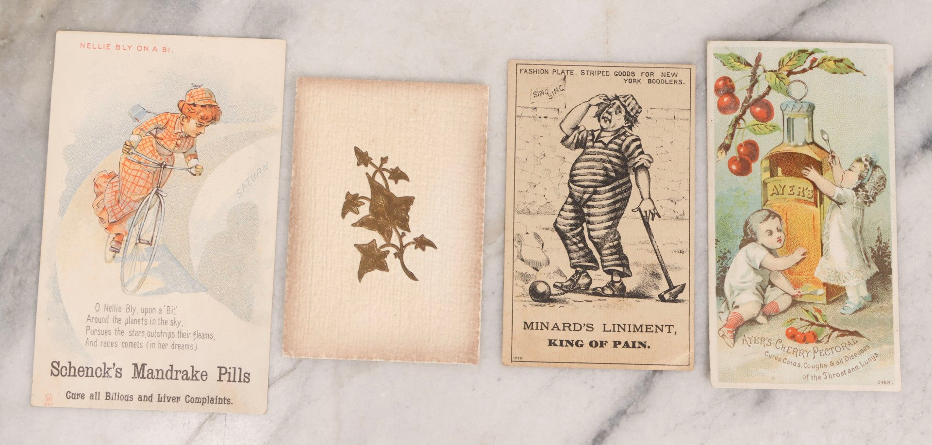 Lot 216 - Grouping Of 50+ Antique Lithographed Trade Cards, Die Cuts, And Advertising Ephemera Scraps, Late 19th To Early 20th Century