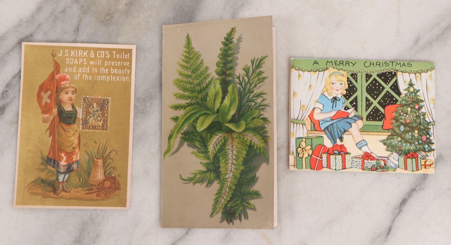 Lot 216 - Grouping Of 50+ Antique Lithographed Trade Cards, Die Cuts, And Advertising Ephemera Scraps, Late 19th To Early 20th Century