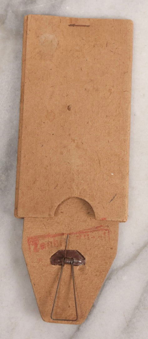 Lot 217 - Antique German Spring-Loaded “Finger Snapper” Risqué Joke Card, “Miss Lola – Only For Gentlemen,” Mechanical Pull-Tab Prank