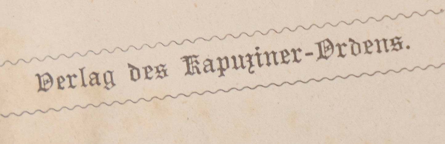 Lot 219 - Antique German Language Booklet “Die Kaisergruft Bei Den P.P. Kapuzinern In Wien” ("The Imperial Crypt At The Capuchin Monastery In Vienna") Historical Register Of Habsburg Burials, Illustrated, Printed By Rudolf Brzezowsky & Sons, 1912