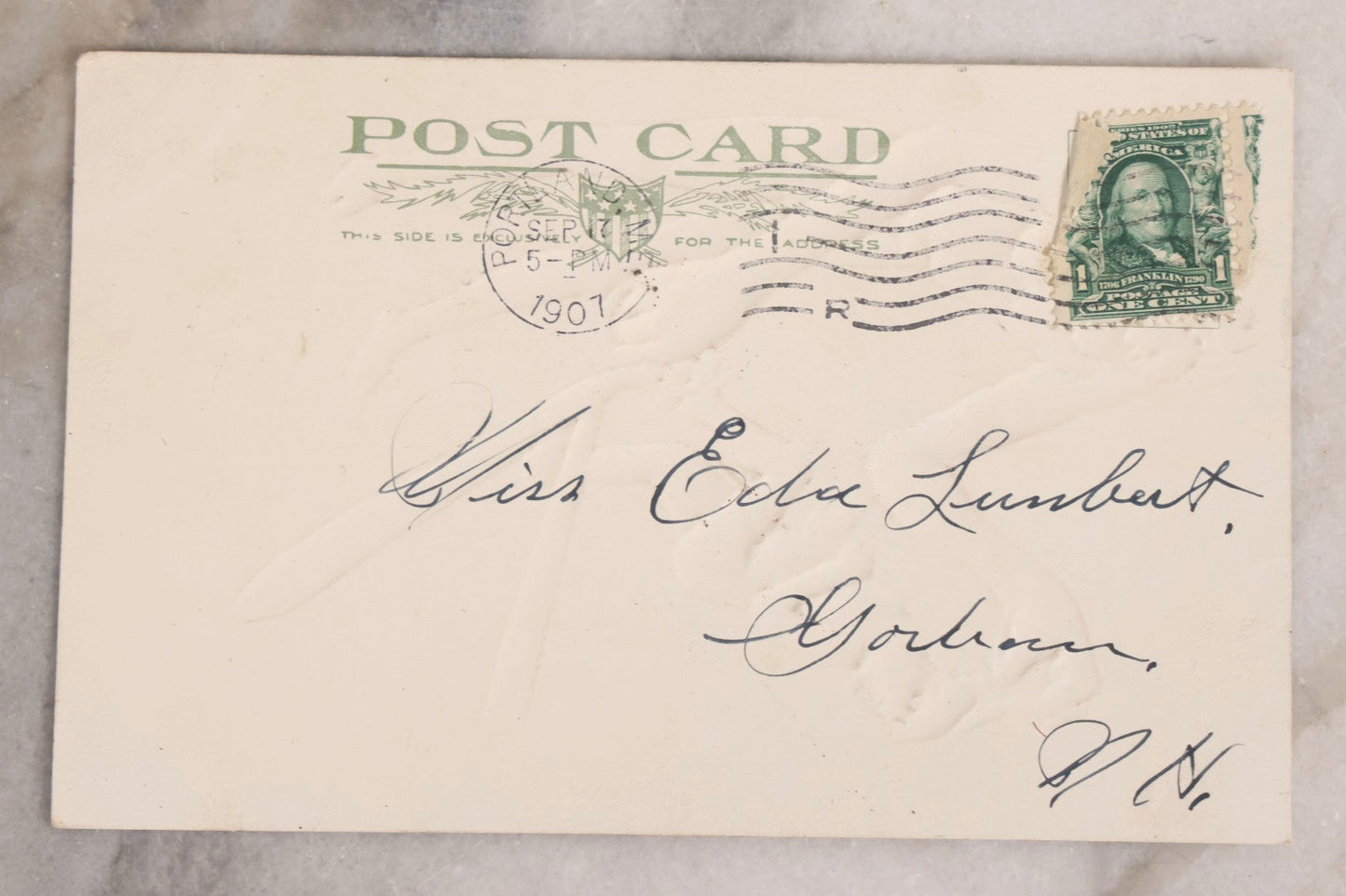 Lot 222 - Antique Devil Postcard With Humorous Verse “May The Devil Cut The Toes Off All Our Foes…,” Copyright 1906 H. H. Tammen, Denver, Colorado, Postmarked 1907, Used