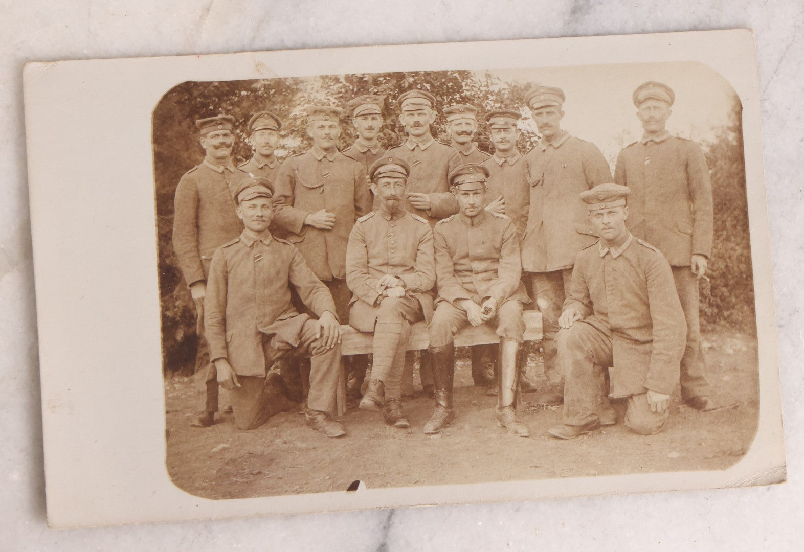 Lot 231 - Grouping Of 38 Antique Real Photo Postcards R.P.P.C.. Featuring People And Portraits Including Soldiers, Workers, Parade Scenes, Men, Women, And Children, Early 20th Century