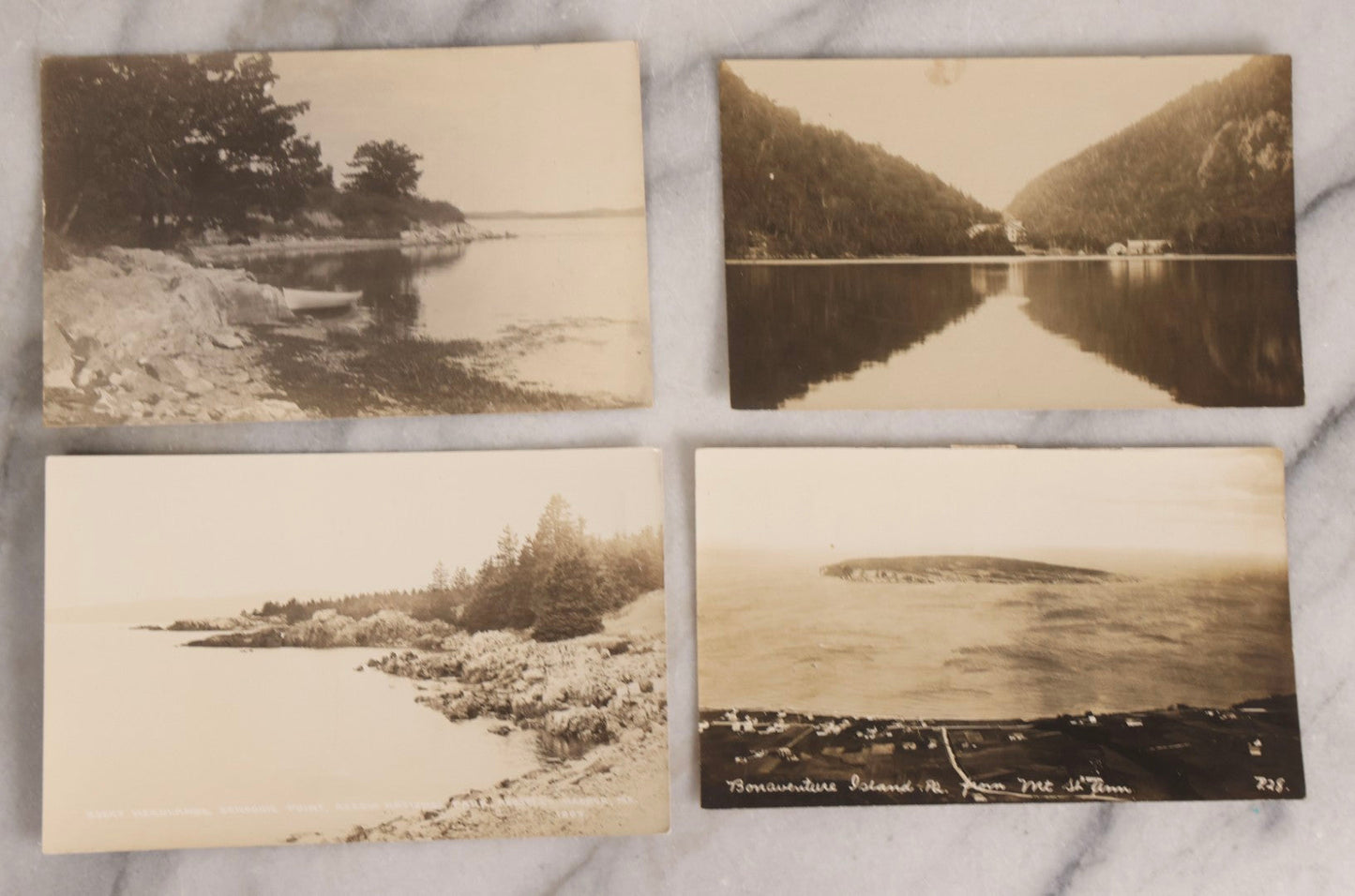 Lot 233 - Grouping Of 41 Antique Landscape And Seascape Real Photo Postcards R.P.P.C.., United States, Early 20th Century