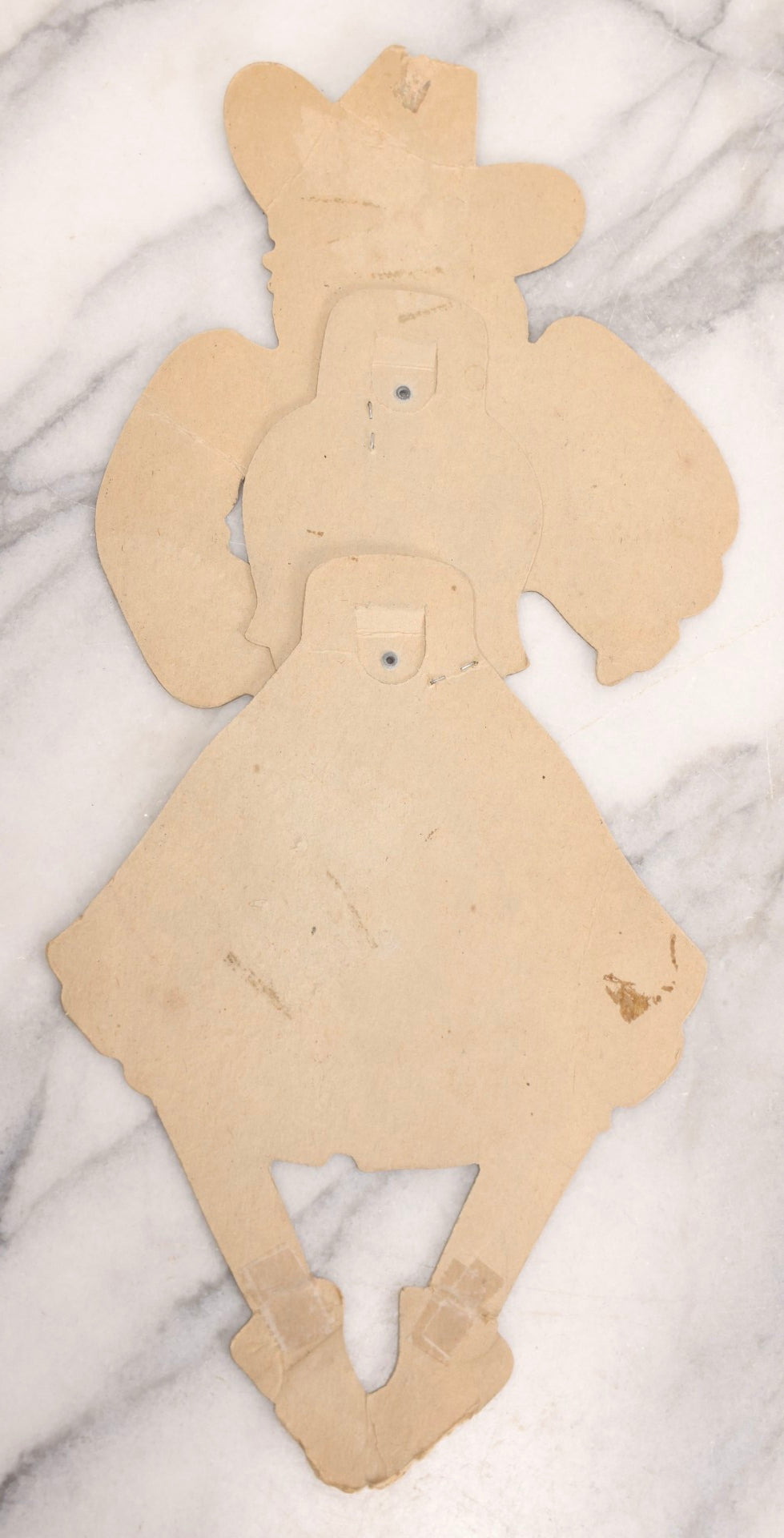 Lot 235 - Grouping Of Five Pieces Of Spooky Ephemera Including Jointed Die-Cut Halloween Witch Decoration, DC “Secrets Of Haunted House” Comic, And Topps Creature Feature Horror Trading Cards