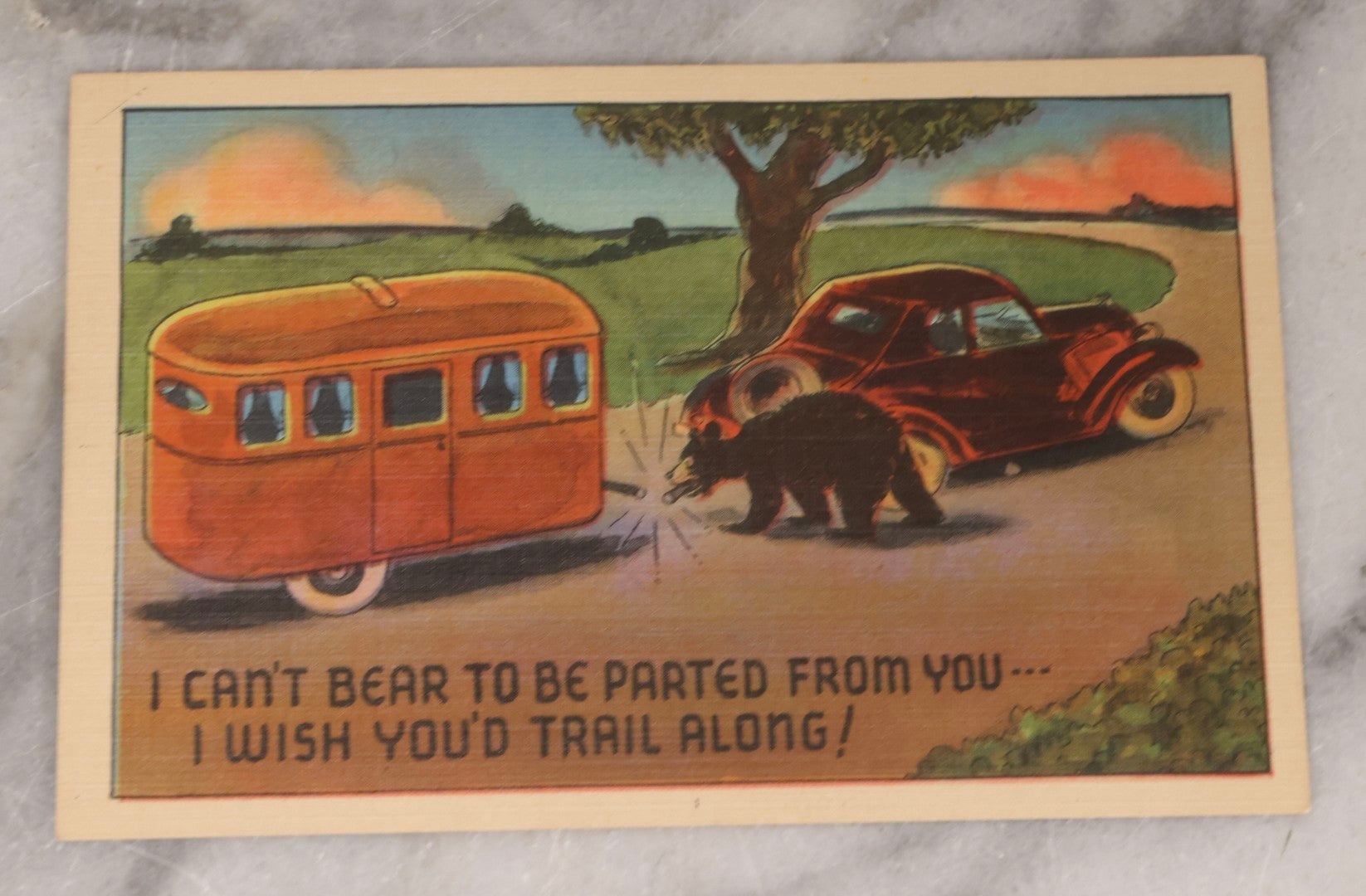 Lot 237 - Grouping Of 19 Antique And Vintage Postcards And Ephemera, Including "It Floats", Asbury Park, New Jersey, Natural Bridge, Virginia, And "Boraxine" Trade Card