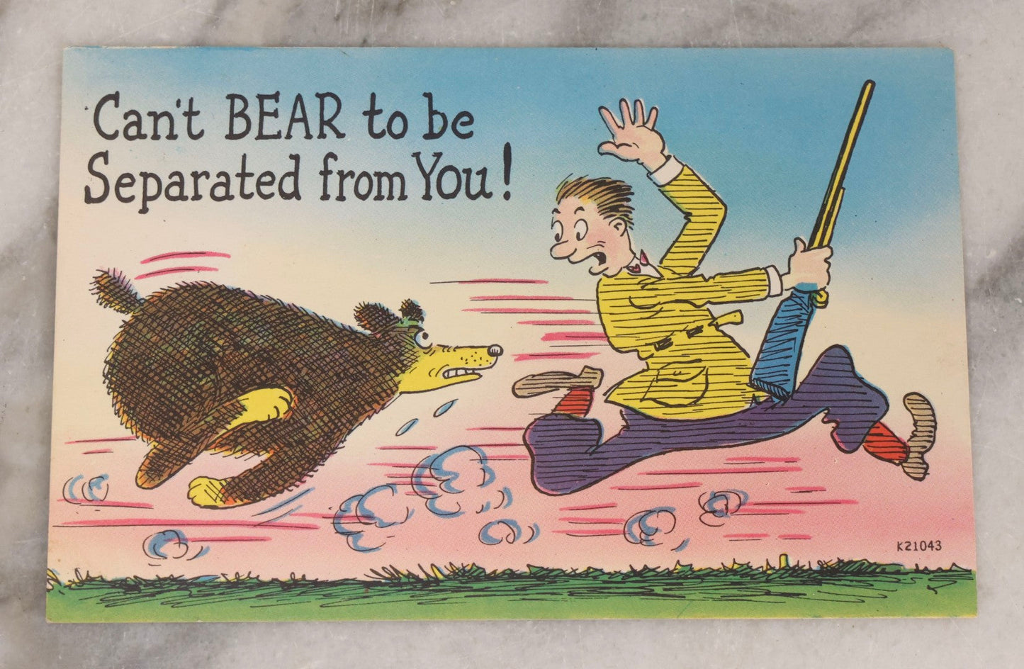 Lot 237 - Grouping Of 19 Antique And Vintage Postcards And Ephemera, Including "It Floats", Asbury Park, New Jersey, Natural Bridge, Virginia, And "Boraxine" Trade Card