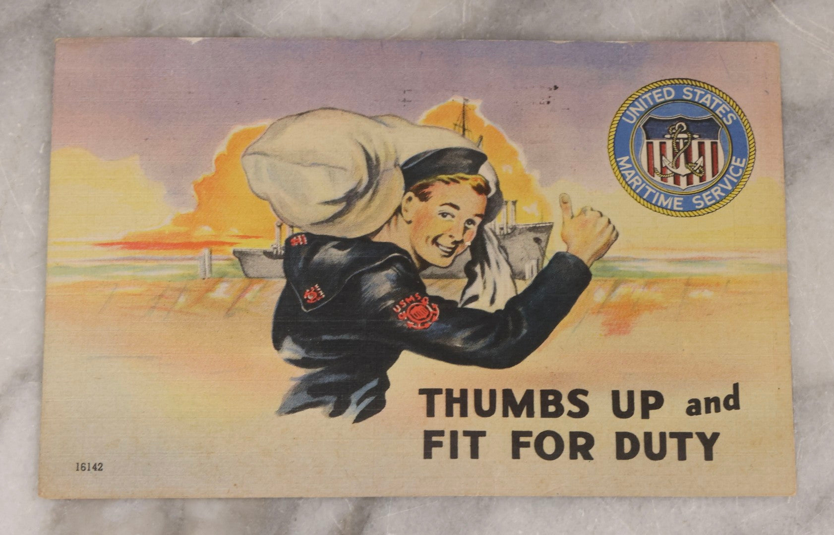 Lot 237 - Grouping Of 19 Antique And Vintage Postcards And Ephemera, Including "It Floats", Asbury Park, New Jersey, Natural Bridge, Virginia, And "Boraxine" Trade Card