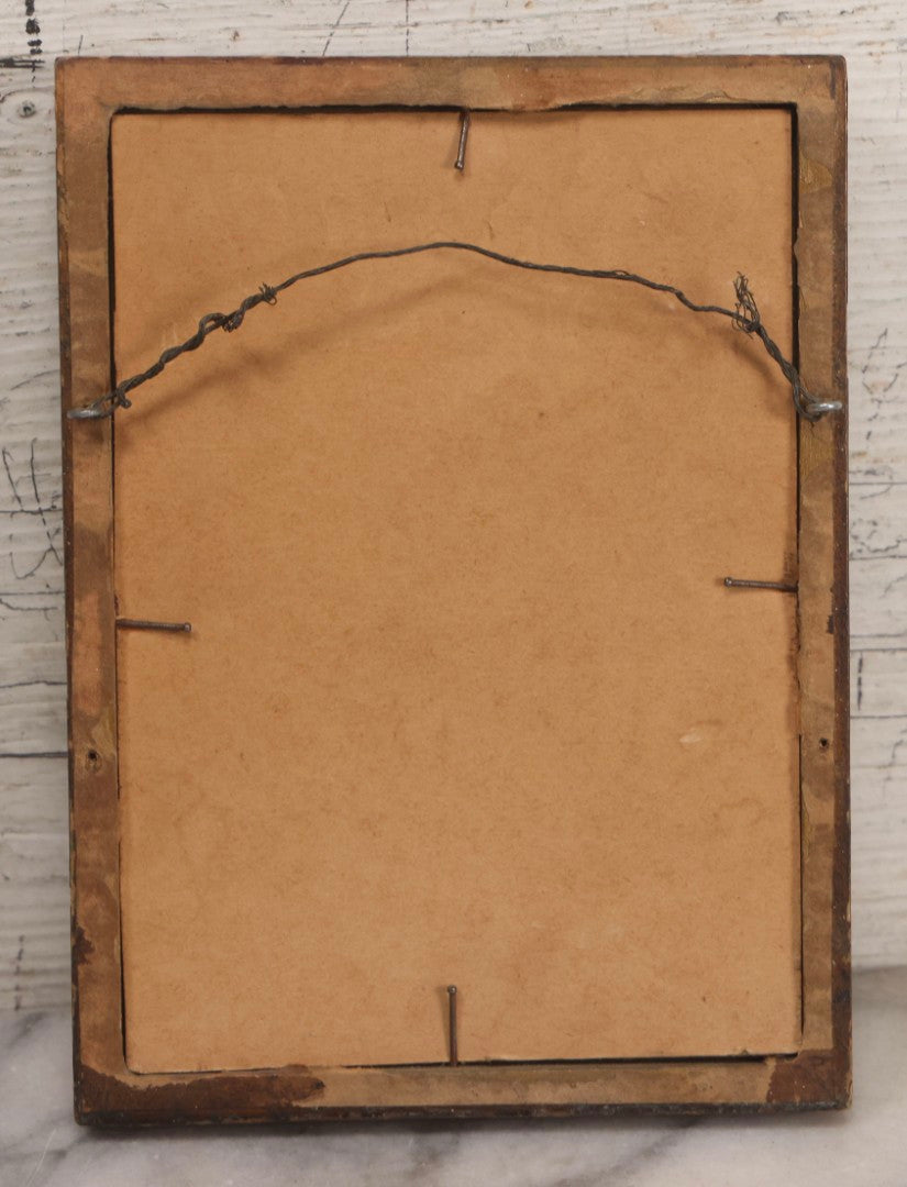 Lot 243 - Vintage Fleischmann's Compressed Yeast Advertising Print, “And Good Health,” In Vintage Wood Frame