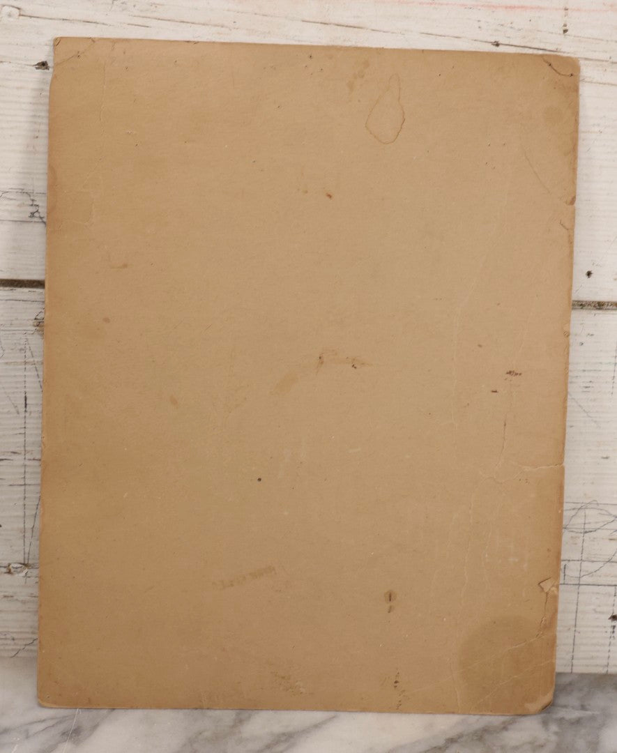 Lot 247 - Vintage Printed Broadside Advertising A Dance For Homer Aggies F.F.A. Benefit, Homer Academy Gym