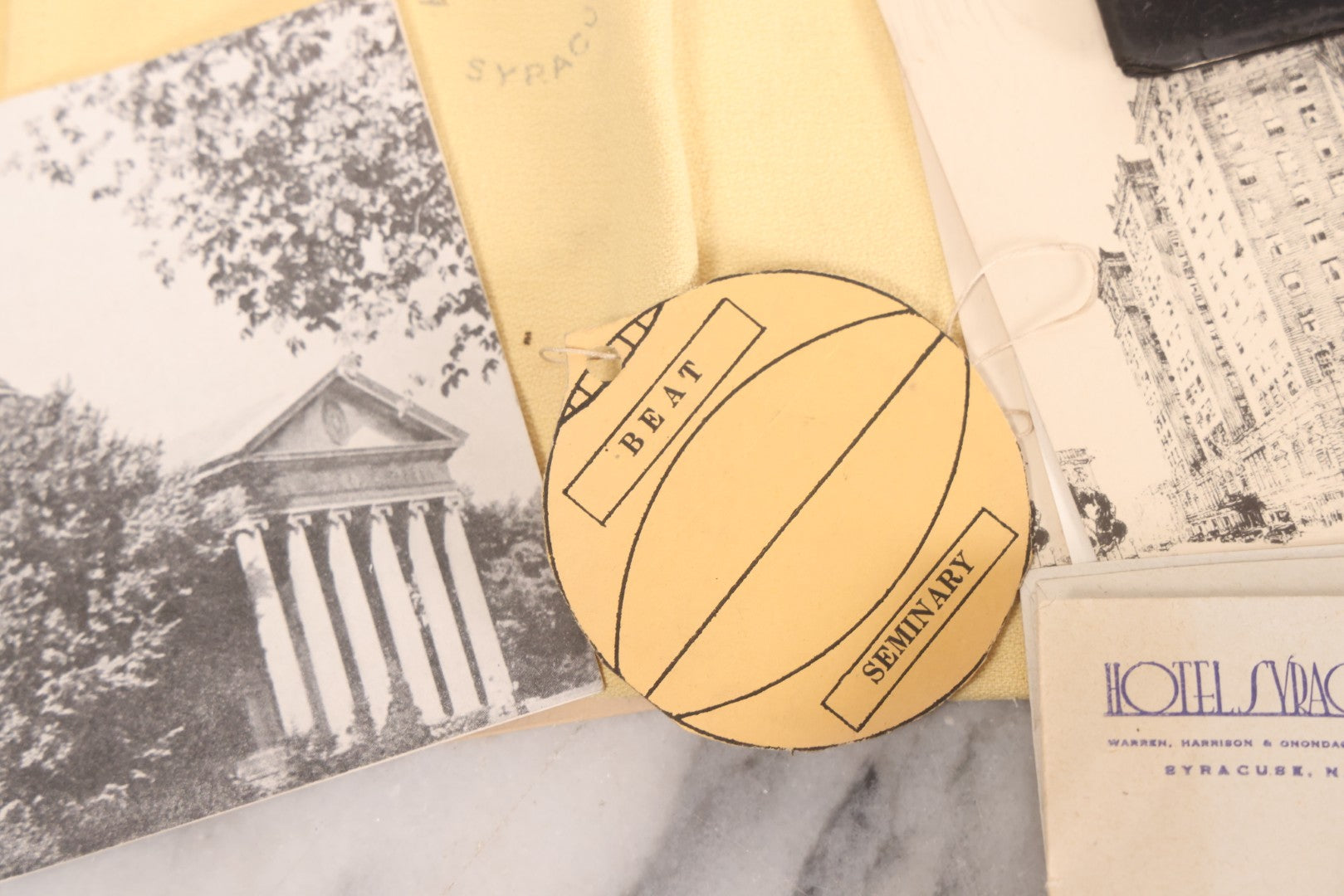 Lot 252 - Mixed Ephemera Grouping Related To The Chrysler Building, Nyc, And Hotel Syracuse, New York