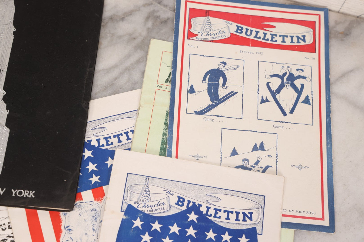 Lot 252 - Mixed Ephemera Grouping Related To The Chrysler Building, Nyc, And Hotel Syracuse, New York