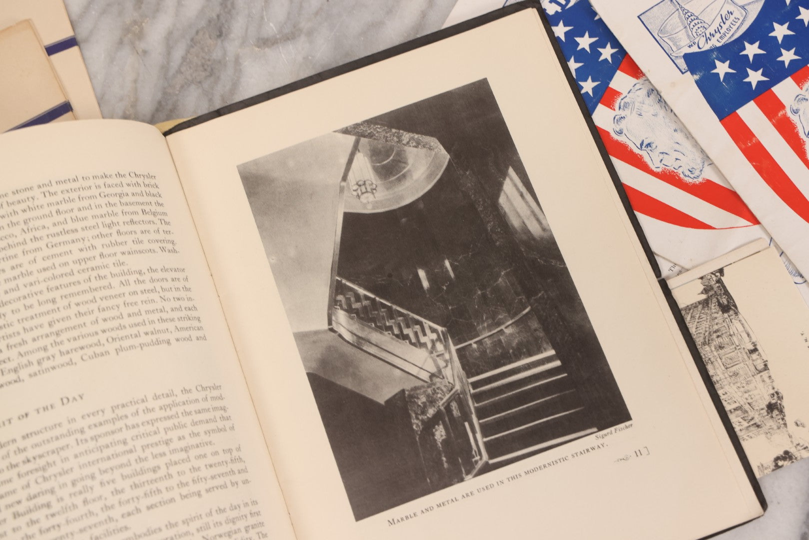 Lot 252 - Mixed Ephemera Grouping Related To The Chrysler Building, Nyc, And Hotel Syracuse, New York