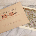 Lot 253 - Vintage Penn Prints “Decorative Old Maps” Portfolio, Six Full-Color Reproductions Of 16th–18th Century Maps