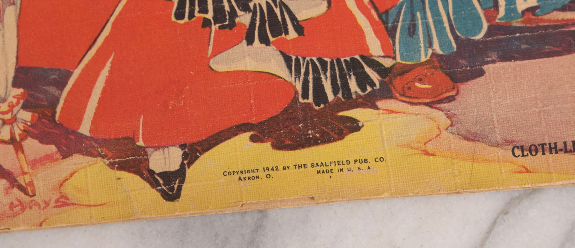 Lot 254 - Trio Of Vintage Children's Ephemera Including Christmas Carols Booklet, Aviation-Themed Paper Dolls, And “The Town Mouse And The Country Mouse” Story Book