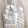 Lot 257 - Vintage Two-Piece Aluminum Santa Claus Chocolate Mold