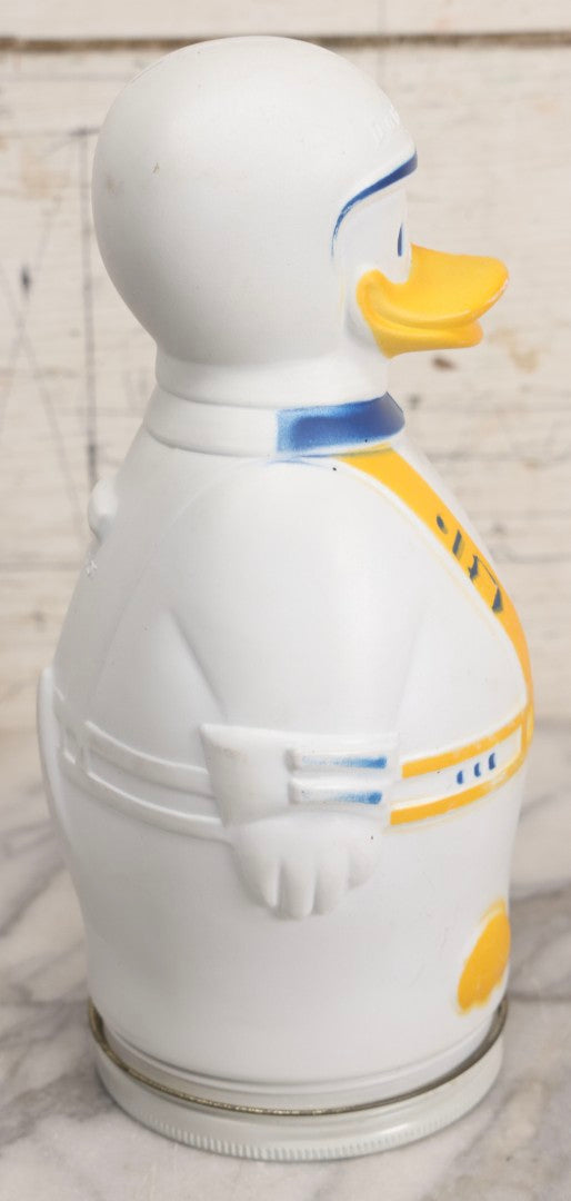 Lot 258 - Vintage Donald Duck Nabisco Puppets Wheat Puffs Blow Mold Plastic Cereal Container, 1966