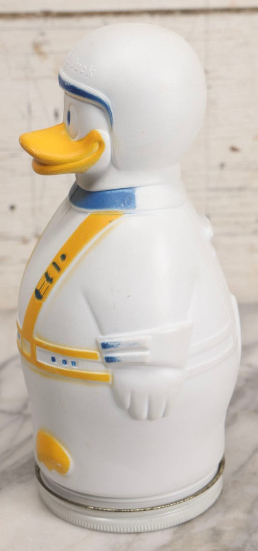 Lot 258 - Vintage Donald Duck Nabisco Puppets Wheat Puffs Blow Mold Plastic Cereal Container, 1966