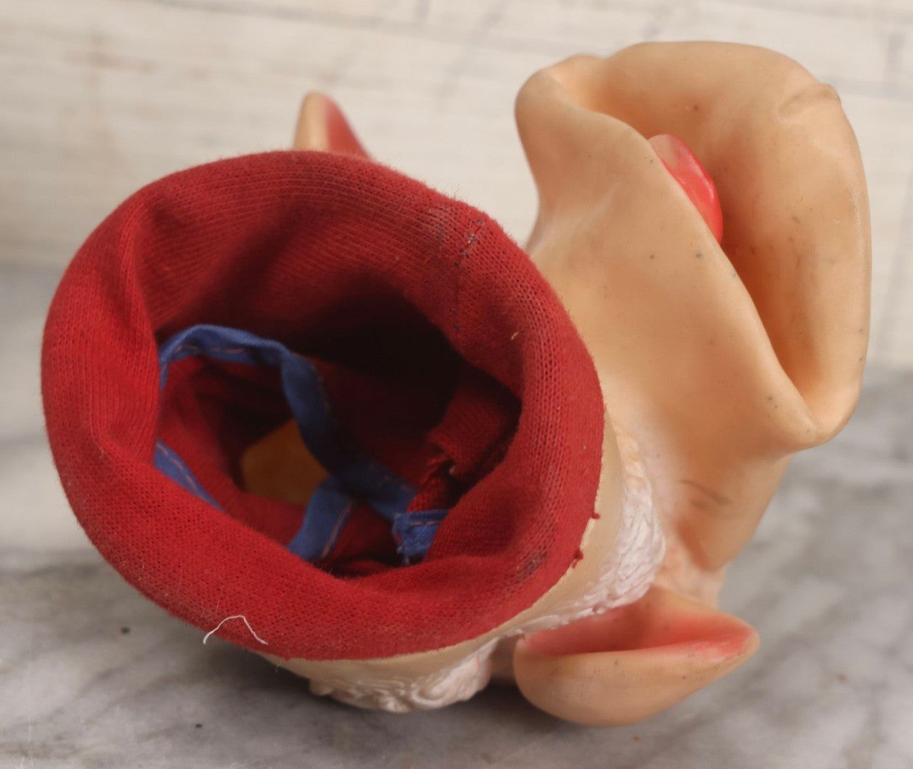 Lot 259 - Trio Of Vintage Children's Toys Including Shirley Temple Doll, Lamb Chop Hand Puppet, And Small Painted Doll