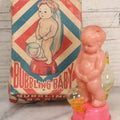 Lot 260 - Vintage "Bubbling Baby" Novelty Plastic Peeing Baby Toy In Original Box
