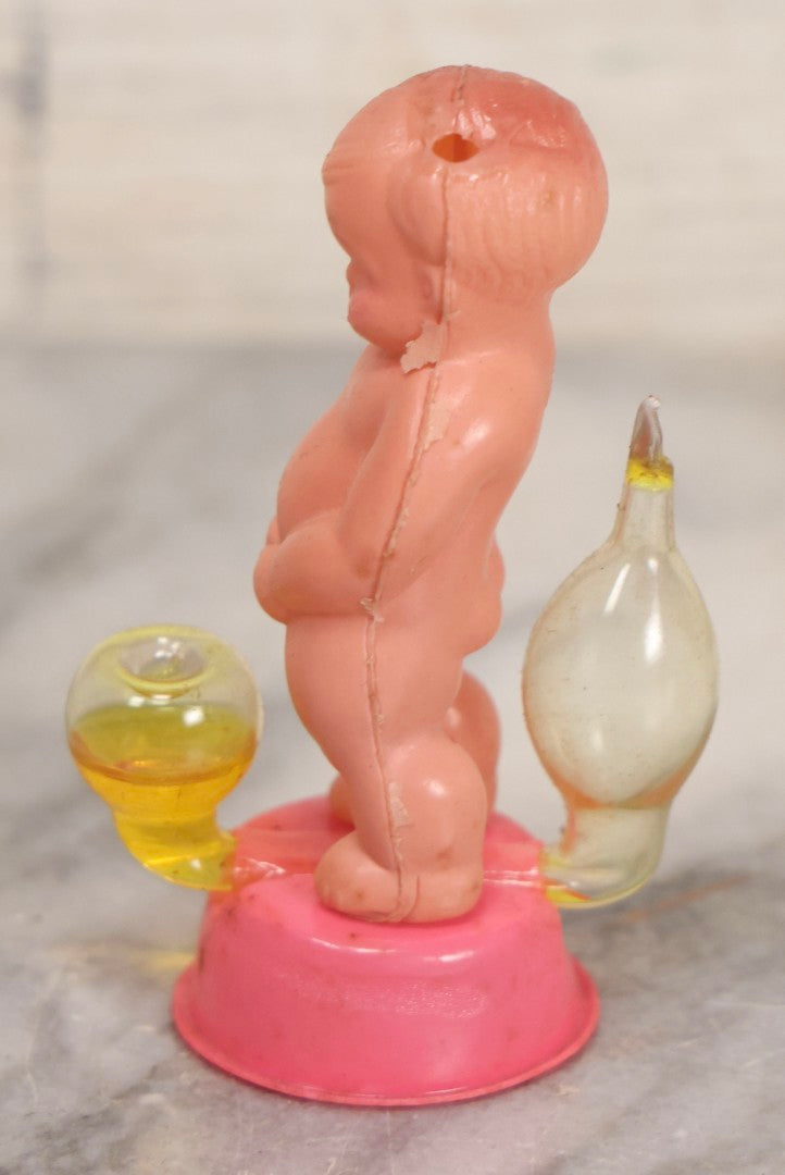 Lot 260 - Vintage "Bubbling Baby" Novelty Plastic Peeing Baby Toy In Original Box