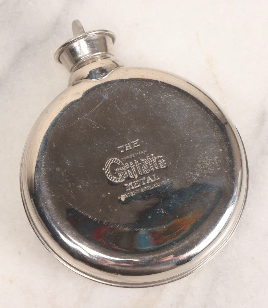 Lot 280 - Grouping Of Four Antique Shaving Items Including Gillette Metal Hot Water Bottle, Hand-Operated Clippers, And Stag Co. Razor Blade Sharpener