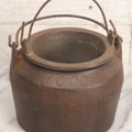 Lot 287 - Antique Marietta, Pennsylvania Cast Iron "00" Smelting Glue Pot With Liner, 4" H