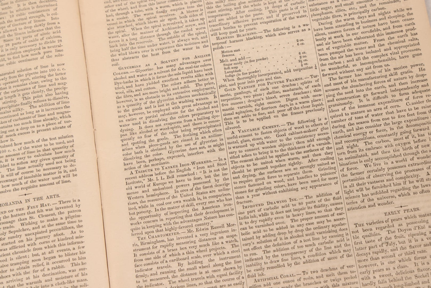 Lot 295 - Antique Bound Compendium "The Boston Journal Of Chemistry" Containing Issues From January 1873 To June 1874, Published By Billings, Clapp, And Company, Boston, Edited By James R. Nichols, M.D.