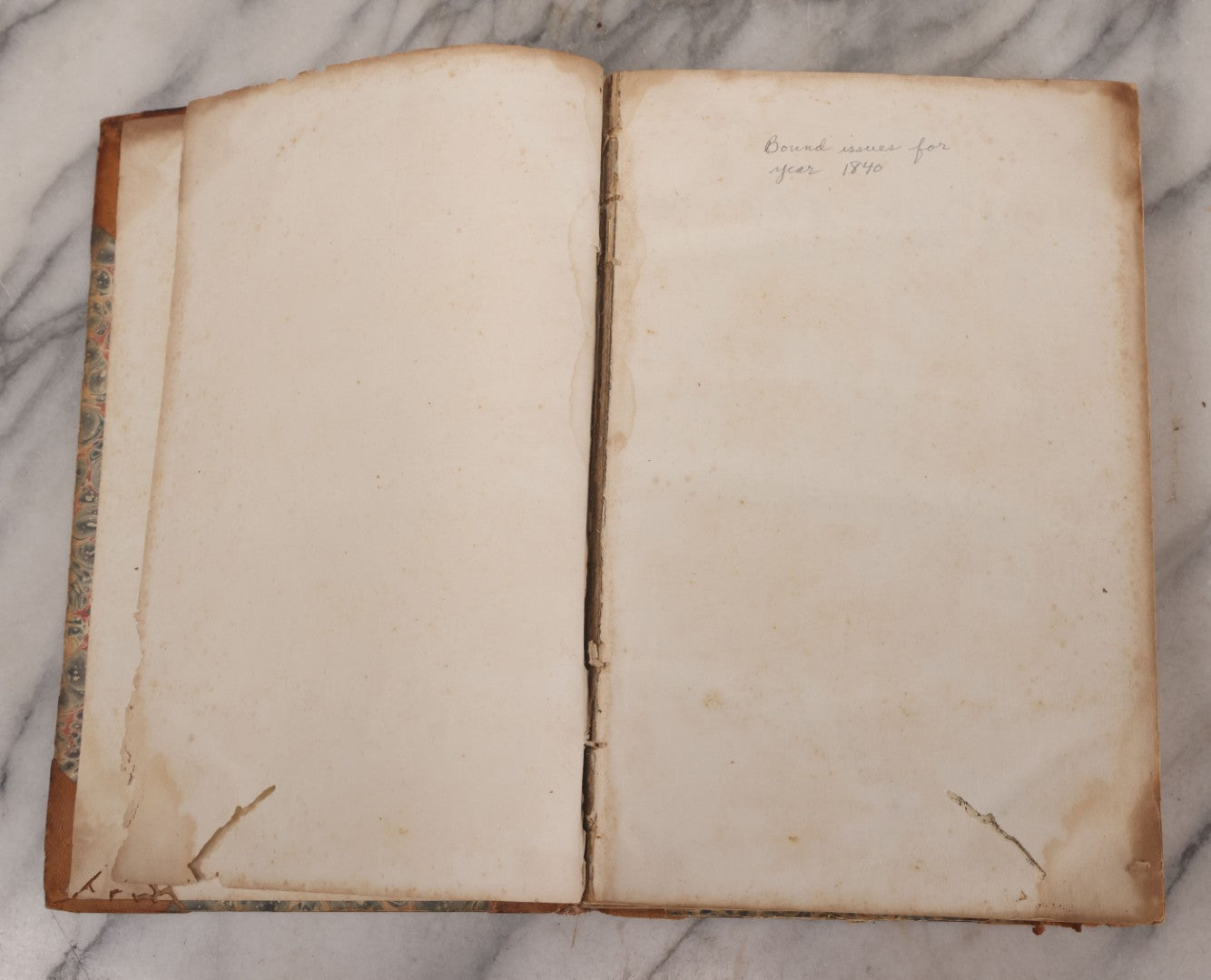 Lot 296 - Antique Bound Compendium "The Penny Magazine Of Society For The Diffusion Of Useful Knowledge" 1840, Published By Charles Knight & Co., London, With Marbled Cover Boards, Numerous Illustrations