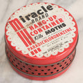 Lot 298 - Vintage Miracle Brand Moth Killer Hang-Up Container Tin, The Sterling Co., St. Louis, Missouri, Circa 1940s-1960s