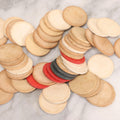 Lot 302 - Grouping Of Vintage Clay And Paperboard Poker Chips