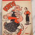 Lot 304 - Vintage Popeye And Friends Lined Notebook, King Features Syndicate Licensed School Tablet With Comic Strip Characters, Copyright 1929