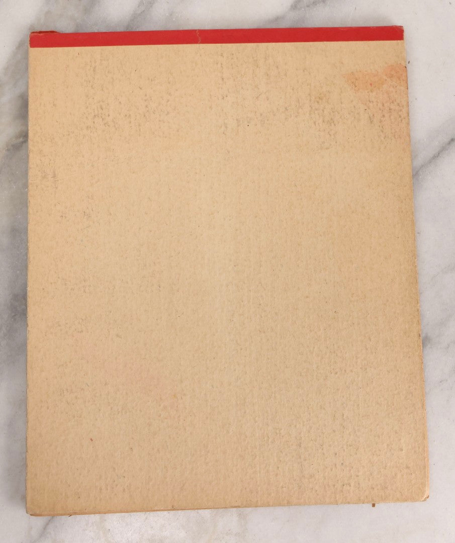 Lot 304 - Vintage Popeye And Friends Lined Notebook, King Features Syndicate Licensed School Tablet With Comic Strip Characters, Copyright 1929