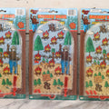 Lot 306 - Grouping Of Five Modern Smokey Bear Pinball Games, Licensed Forest Fire Prevention Educational Toys, Gordy International, Plainfield, New Jersey