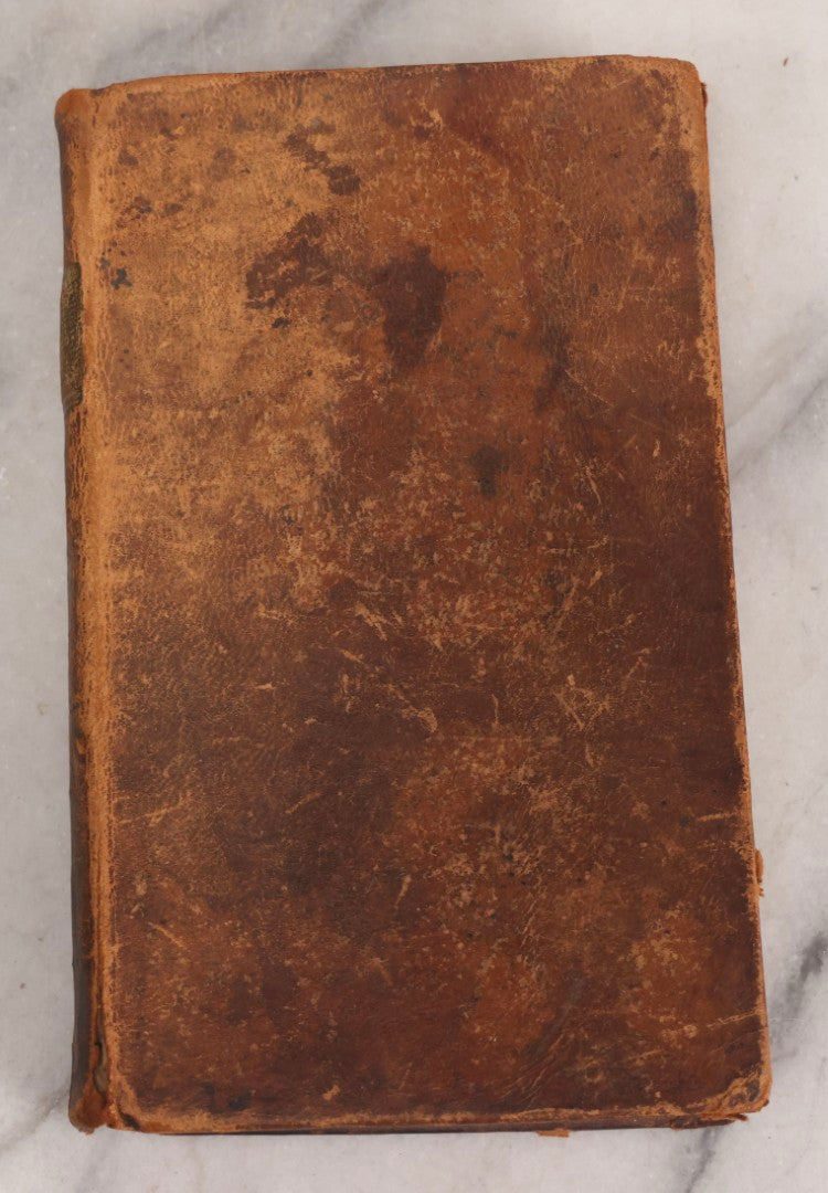 Lot 307 - "The Pilgrim's Progress From This World To, That Which Is To Come" Antique Illustrated Christian Allegory Book By John Bunyan, Published By Isaiah Thomas, Junior, Boston, Printed By E. Merriam & Co., 1817