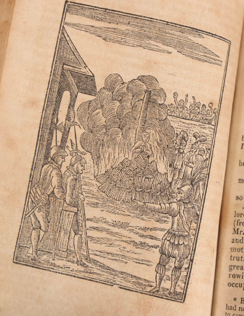 Lot 307 - "The Pilgrim's Progress From This World To, That Which Is To Come" Antique Illustrated Christian Allegory Book By John Bunyan, Published By Isaiah Thomas, Junior, Boston, Printed By E. Merriam & Co., 1817