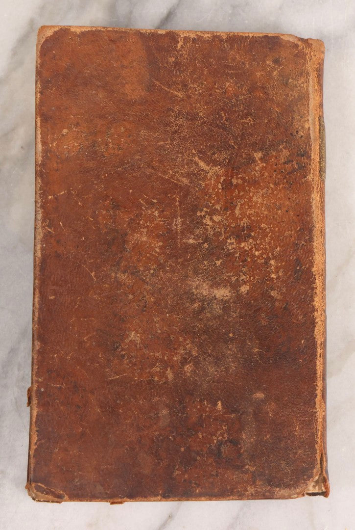 Lot 307 - "The Pilgrim's Progress From This World To, That Which Is To Come" Antique Illustrated Christian Allegory Book By John Bunyan, Published By Isaiah Thomas, Junior, Boston, Printed By E. Merriam & Co., 1817