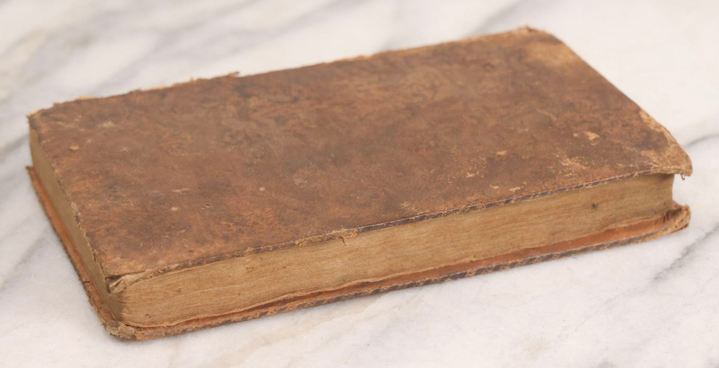 Lot 308 - "The Stranger In France: Or, A Tour From Devonshire To Paris" Antique Travel Book By John Carr, Esq., Printed For Isaiah Thomas, By William Fessenden, Brattleboro, Vermont, 1806, Note Back Cover Separated