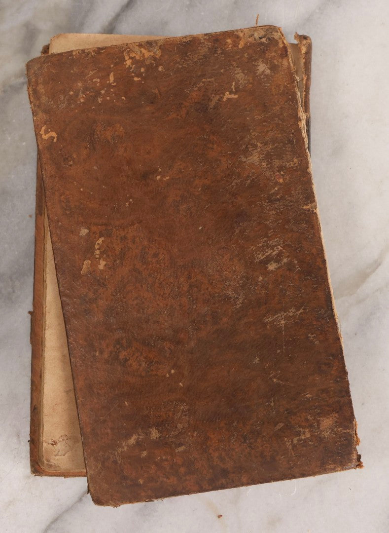 Lot 308 - "The Stranger In France: Or, A Tour From Devonshire To Paris" Antique Travel Book By John Carr, Esq., Printed For Isaiah Thomas, By William Fessenden, Brattleboro, Vermont, 1806, Note Back Cover Separated