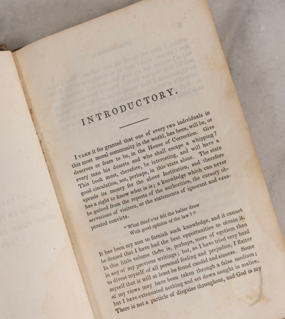 Lot 309 - "The Rat-Trap; Or Cogitations Of A Convict In The House Of Correction" Antique Social Reform Book Published By G. N. Thomson, Boston, Massachusetts, 1837