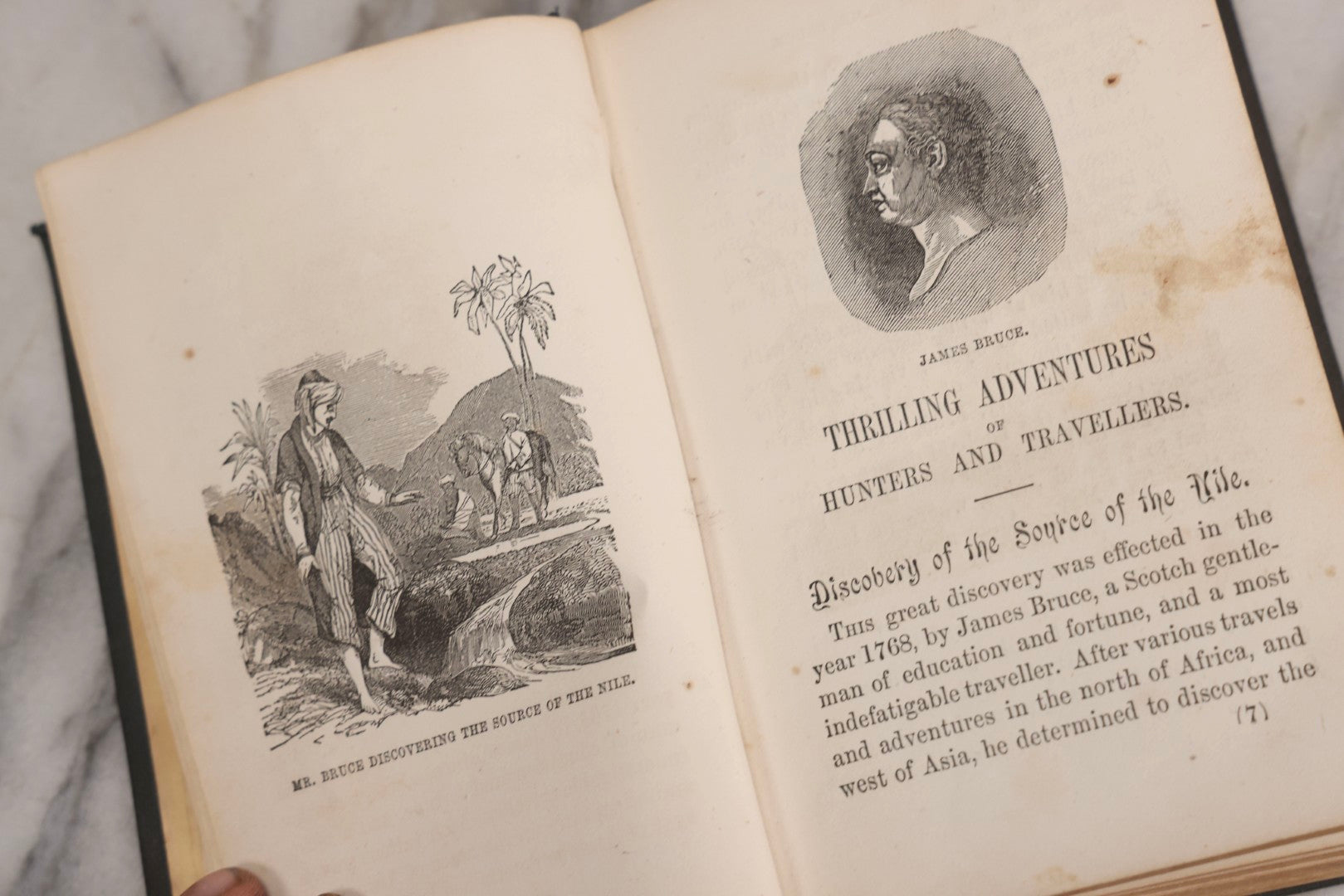 Lot 310 - "Adventures Of Hunters And Travellers, And Narratives Of Border Warfare" Antique Illustrated Book By An Old Hunter, Published By H. C. Peck & Theo. Bliss, Philadelphia, 1852