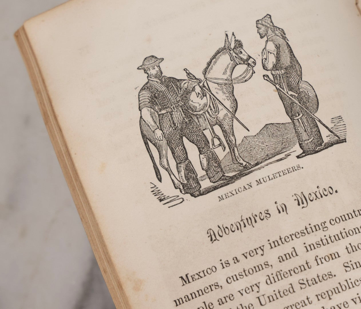 Lot 310 - "Adventures Of Hunters And Travellers, And Narratives Of Border Warfare" Antique Illustrated Book By An Old Hunter, Published By H. C. Peck & Theo. Bliss, Philadelphia, 1852