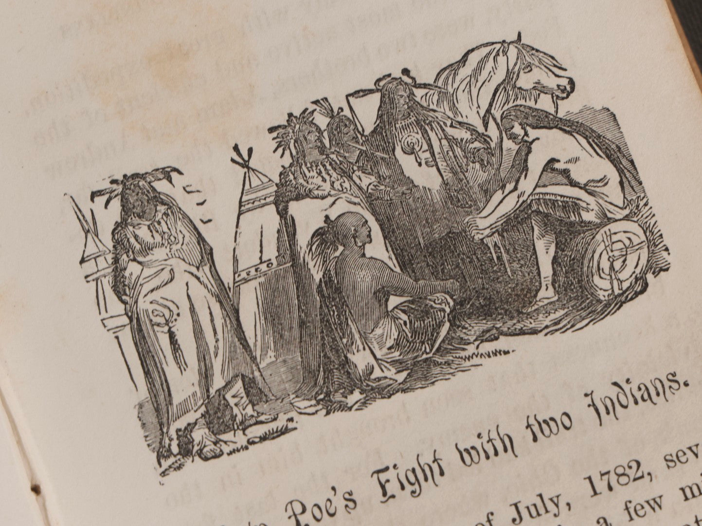 Lot 310 - "Adventures Of Hunters And Travellers, And Narratives Of Border Warfare" Antique Illustrated Book By An Old Hunter, Published By H. C. Peck & Theo. Bliss, Philadelphia, 1852