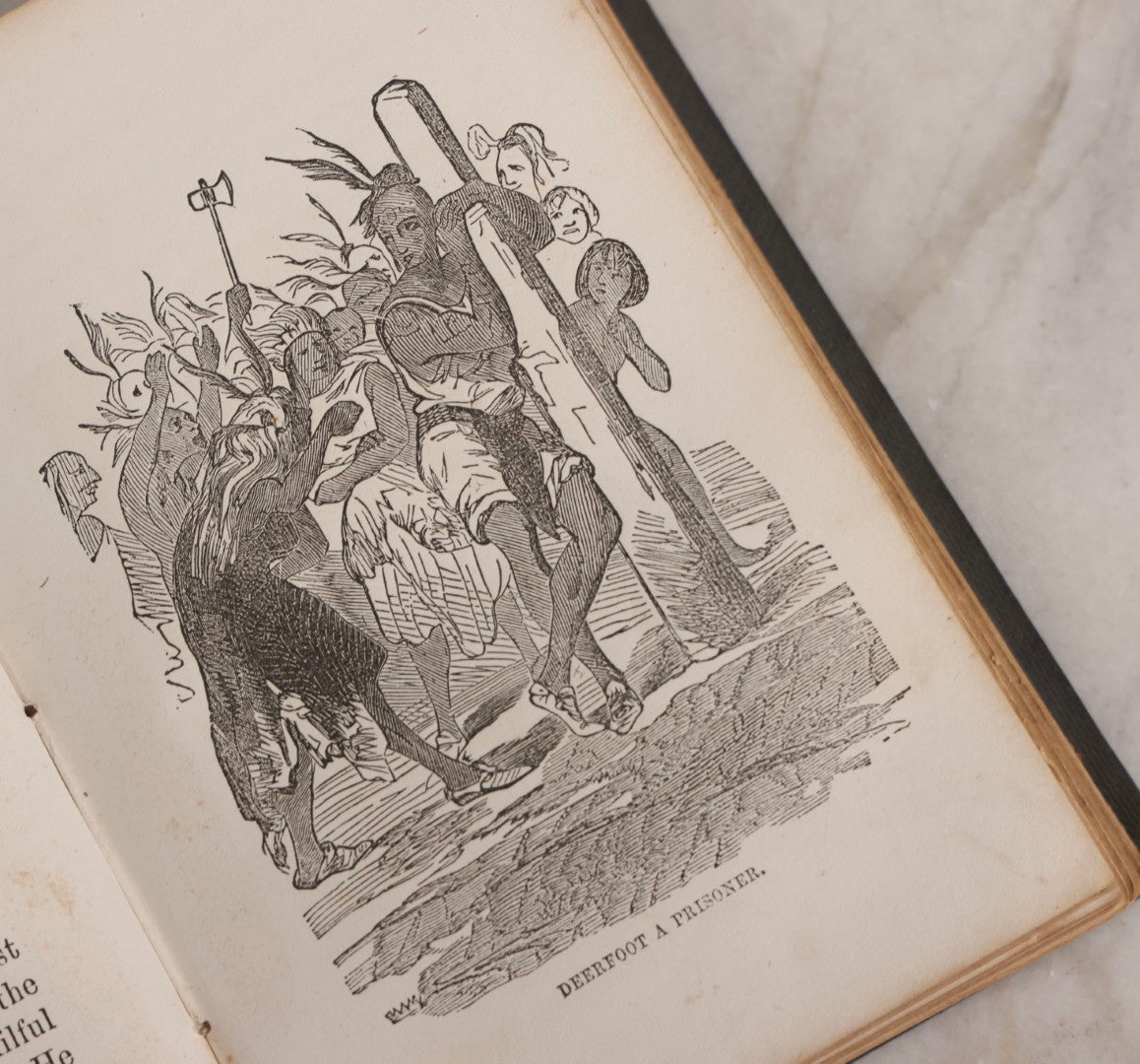 Lot 310 - "Adventures Of Hunters And Travellers, And Narratives Of Border Warfare" Antique Illustrated Book By An Old Hunter, Published By H. C. Peck & Theo. Bliss, Philadelphia, 1852
