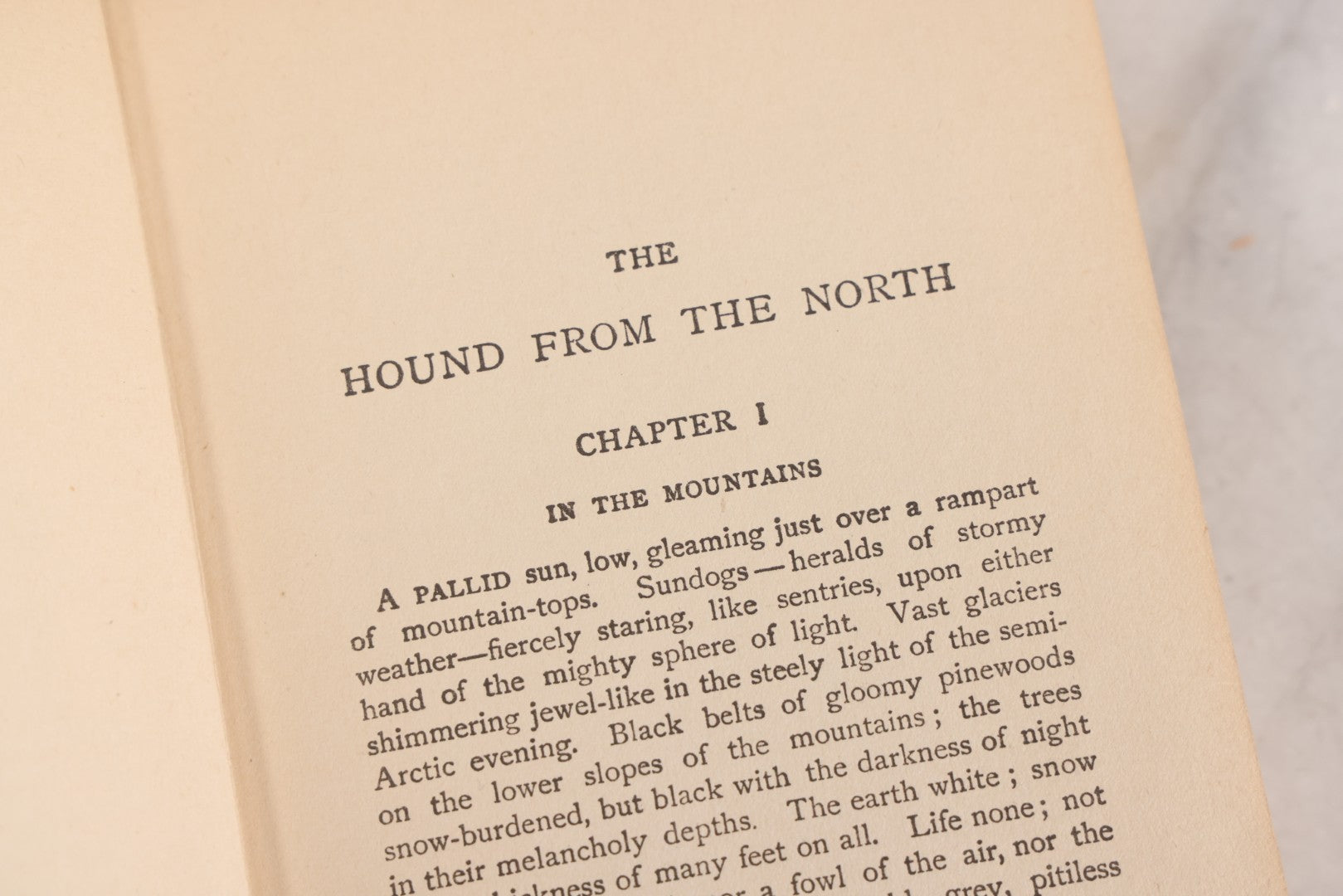 Lot 311 - "The Hound From The North" Antique Adventure Novel By Ridgwell Cullum, Published By A. L. Burt Company, New York, 1904