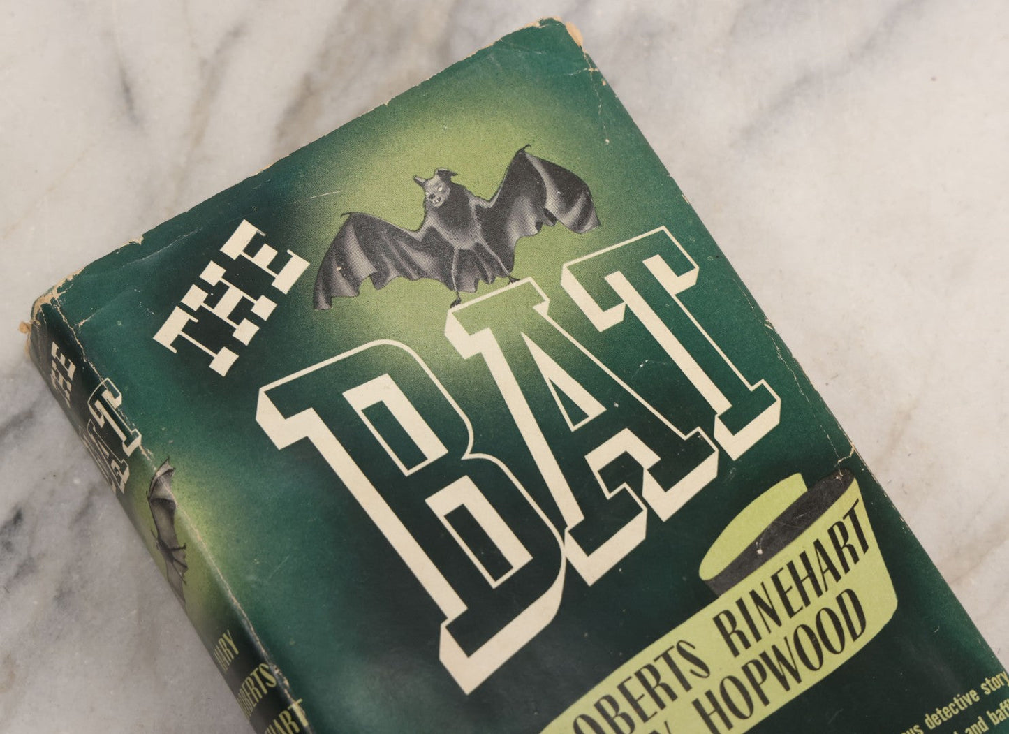 Lot 312 - "The Bat" Vintage Mystery Novel From The Play By Mary Roberts Rinehart And Avery Hopwood, Published By Triangle Books, New York, 1942, With Original Dust Jacket