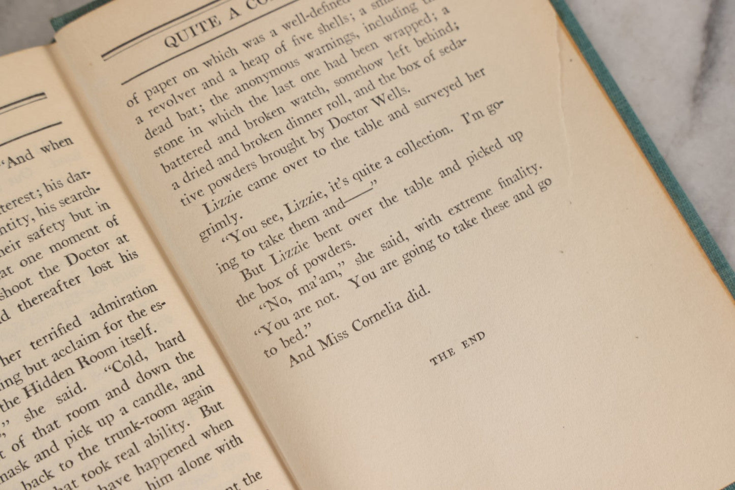 Lot 312 - "The Bat" Vintage Mystery Novel From The Play By Mary Roberts Rinehart And Avery Hopwood, Published By Triangle Books, New York, 1942, With Original Dust Jacket