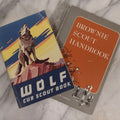 Lot 316 - Pair Of Vintage Scouting Handbooks Including "Wolf Cub Scout Book" 1960 And "Brownie Scout Handbook" 1955